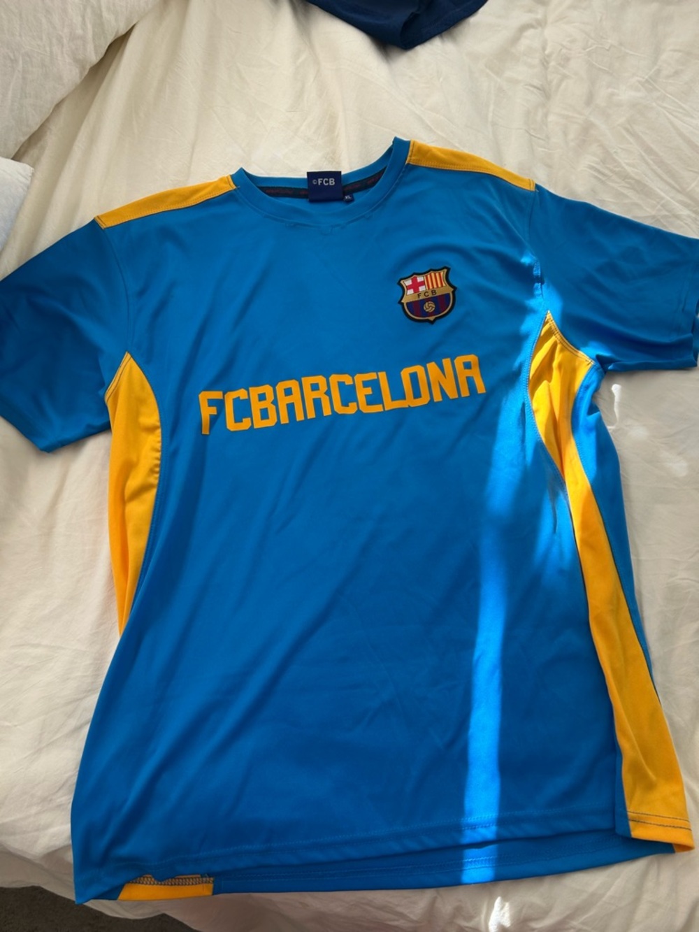 FCBarcelona Blue & Yellow Tee